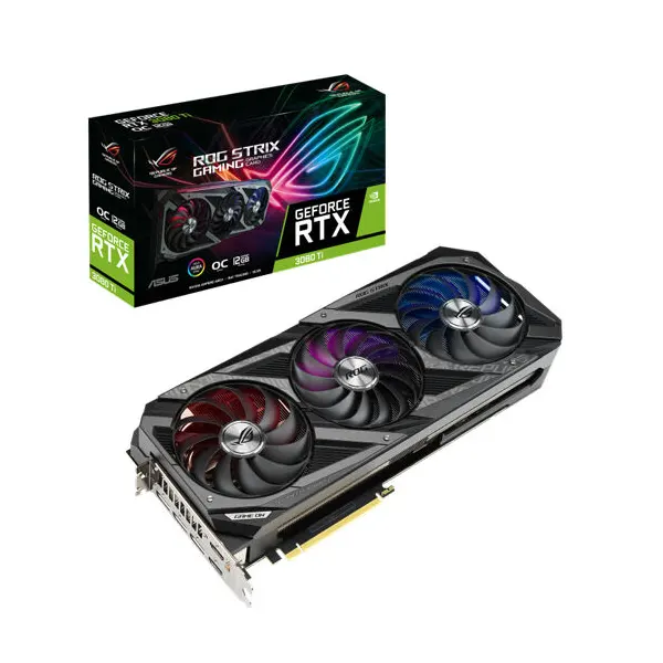 Asus ROG Strix GeForce RTX 3080Ti OC O12G Gaming 12GB GDDR6X Gaming 384-BitVideo Card