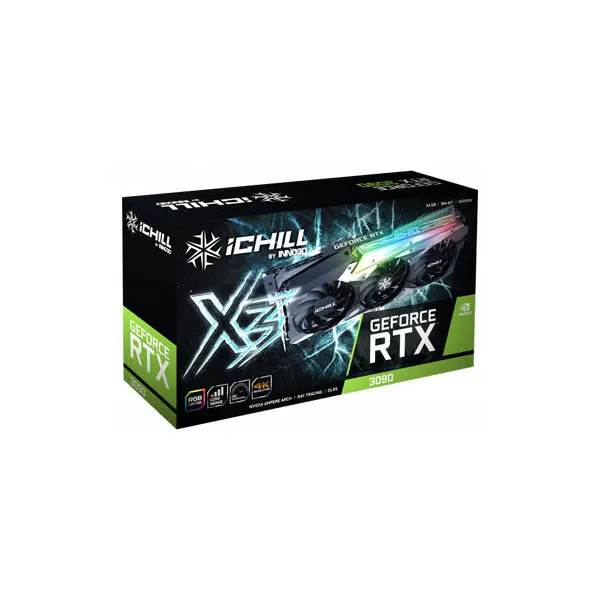 Inno3D GeForce RTX 3090 ICHILL X3 24GB GDDR6X 384-Bit Video Card