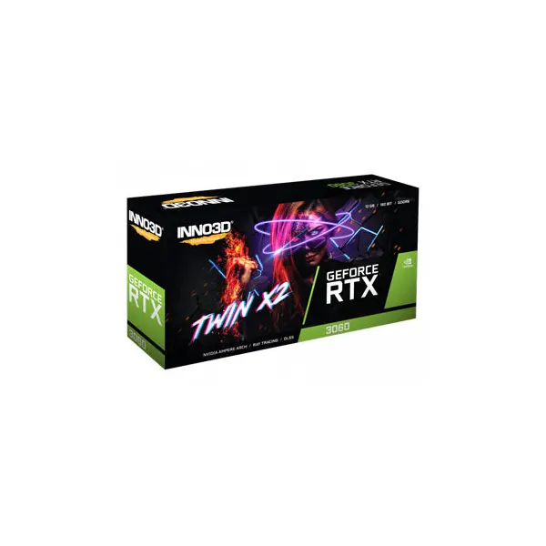 Inno3D GeForce RTX 3060 Twin X2 12GB GDDR6 192-Bit Video Card