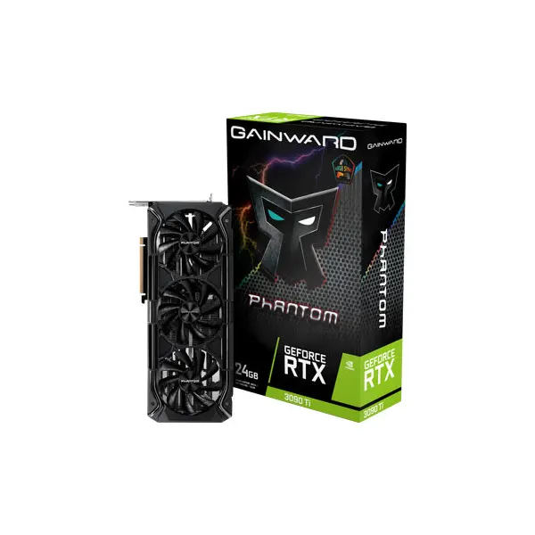 Gainward GeForce RTX 3090Ti Phantom 24 GB GDDR6X 384-Bit Video Card
