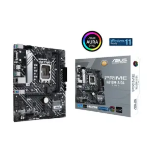Asus PRIME H610M-A D4 LGA 1700 Micro-ATX Motherboard