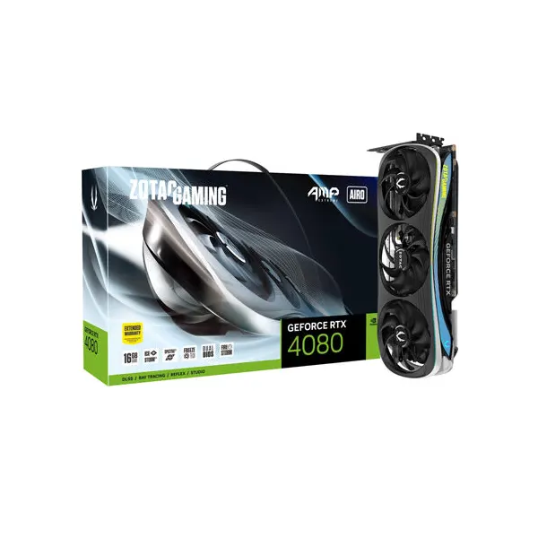 ZOTAC GAMING GeForce RTX 4080 16GB GDDR6X AMP Extreme AIRO 256bits video Card