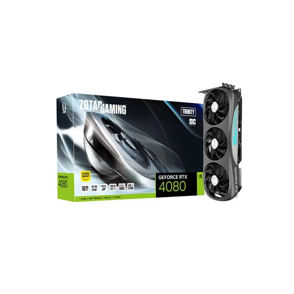 ZOTAC GAMING GeForce RTX 4080 16GB GDDR6X Trinity OC 256bits video Card