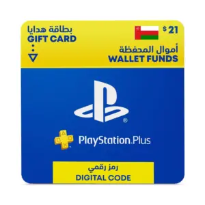 PlayStation Plus Network Card $21-Oman