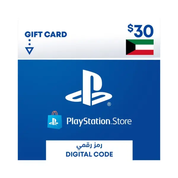 PlayStation Store Network Card $30-Kuwait