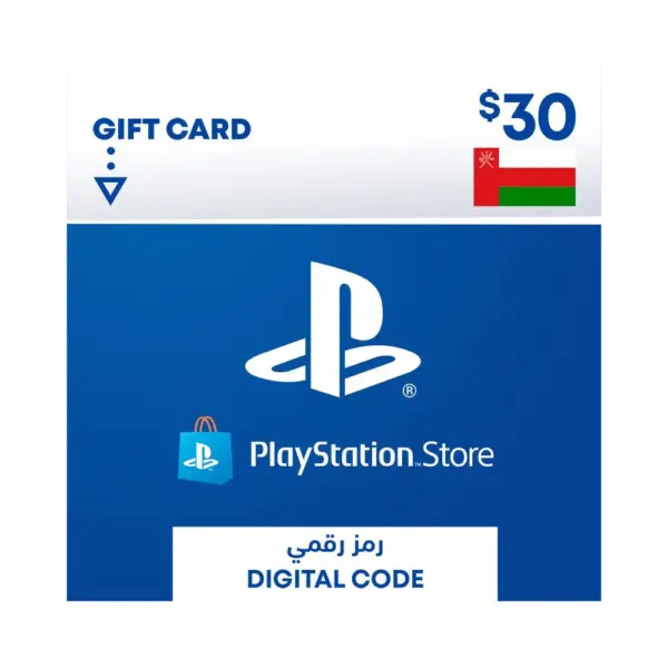 PlayStation Store Network Card $30-Oman