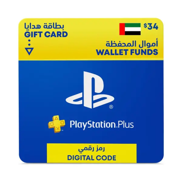 PlayStation Plus Network Card $34