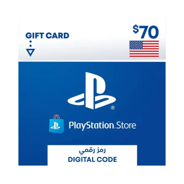 PlayStation Store Network Card $70