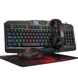 Redragon S101 4in1 Gaming Bundle (Keyboard - Mouse - Headset - Mouse Pad)