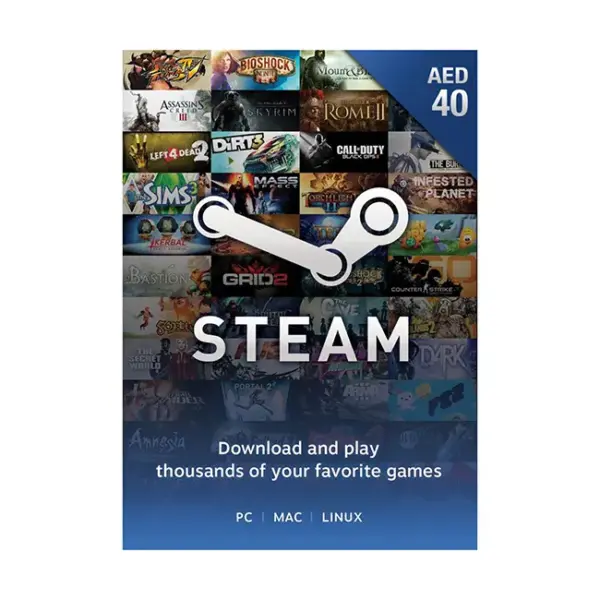 Steam Gift Card AED 40