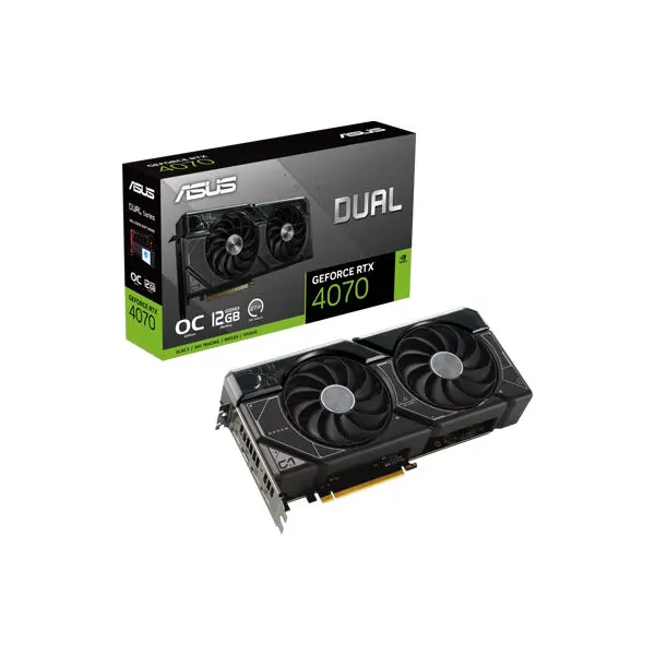 Asus GeForce RTX 4070 Dual OC Edition 12GB GDDR6X 192-Bit Video Card