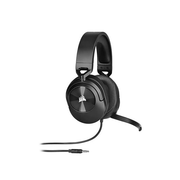 Corsair HS55 STEREO Wired Gaming Headset > Black