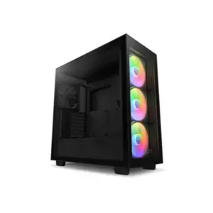 NZXT H7 Elite RGB ATX Mid Tower Gaming Case > Black