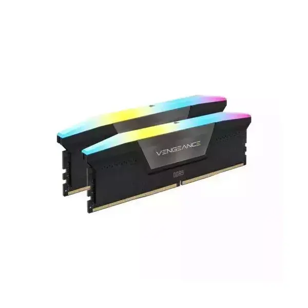 Corsair Vengeance RGB 32GB (2x16GB) DDR5 6000MHz C40 RAM > Black
