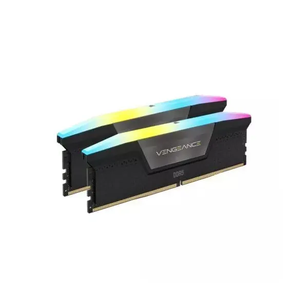 Corsair Vengeance RGB 64GB (2x32GB) 6000MHz C40 DDR5 RAM > Black