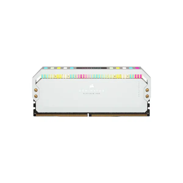 Corsair Dominator Platinum RGB 32GB (2x16GB) DDR5 5600MHz RAM > White