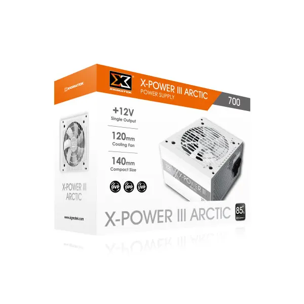 Xigmatek X-POWER III Arctic 700W PowerSupply > White