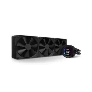 Nzxt Kraken Elite 360 360mm AIO LCD Display CPU Liquid Cooler > Black