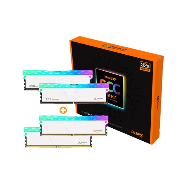 V-Color Manta XPrism RGB 32GB (2x16GB) 5600Mhz DDR5 With SSC RAM