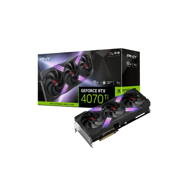 PNY GeForce RTX 4070 Ti XLR8 Verto 12GB GDDR6X Gaming Video Card