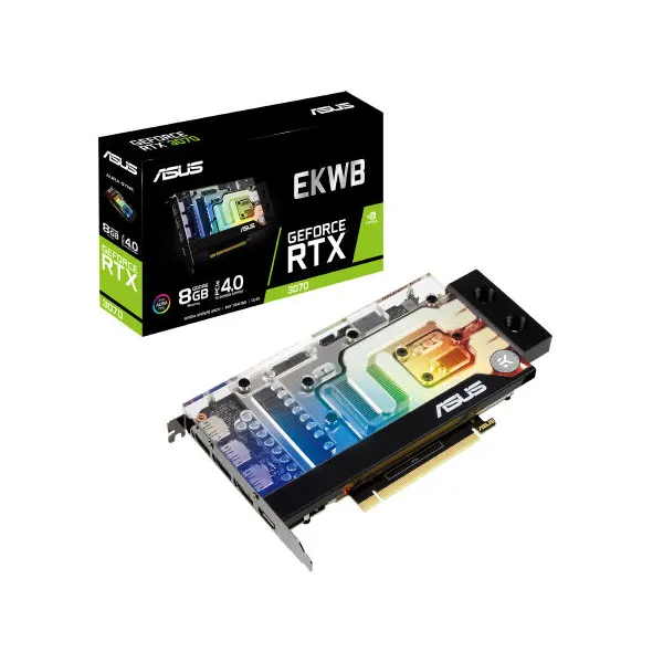 Asus EKWB GeForce RTX 3070 8GB GDDR6 256-Bit Graphic Card