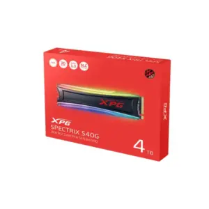 XPG Spectrix S40G RGB 4TB PCIe Gen3 M.2 NVMe SSD