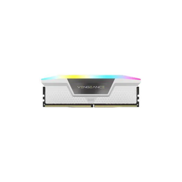 Corsair Vengeance RGB 32GB (2x16GB) 6000MHz CL40 DDR5 RAM > White