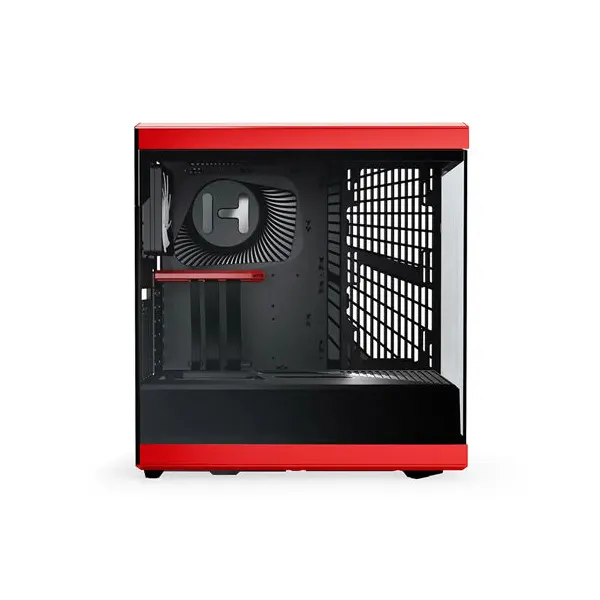 HYTE Y40 Mid-Tower S-Tier Aesthetic Case > Black/Red