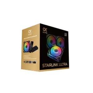 Xigmatek Starlink Ultra 3X Easy Clip PWM ARGB Fans > Black