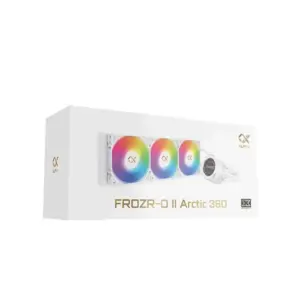 Xigmatek Frozr-O II Arctic 360 RGB LCD Display CPU AIO Cooler > White