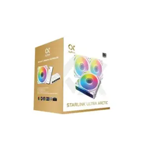 Xigmatek Starlink Ultra Arctic 3X Easy Clip PWM ARGB Fans > White