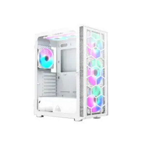 Montech X3 Glass RGB Mid-Tower Gaming Case > White