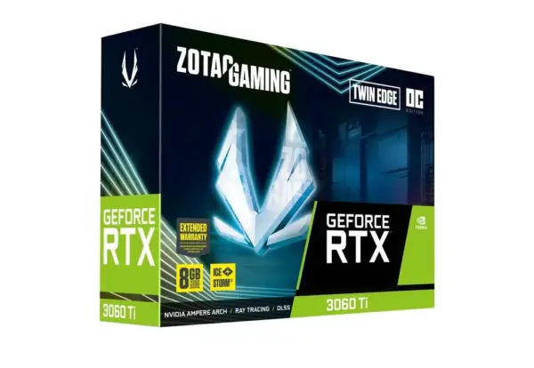 ZOTAC GeForce RTX 3060 Ti Twin Edge OC 8GB GDDR6 256-Bit GAMING Video Card