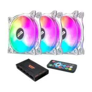 DarkFlash CF8 PRO, 3-In-1, 120mm RGB LED Case Fan