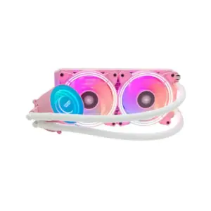 DarkFlash Symphony TR240 AIO 240mm Liquid CPU Cooler > Pink