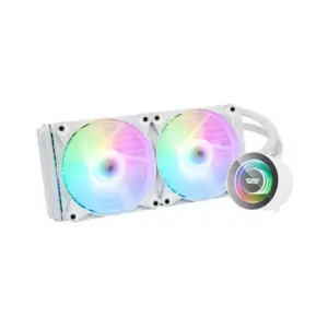 DarkFlash Twister DX240 Liquid CPU Cooler > White