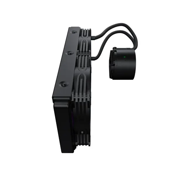 DarkFlash Twister DX240 ARGB LED 240mm AIO Liquid Cooler > Black