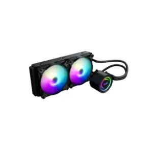 DarkFlash Twister DX240 ARGB LED 240mm AIO Liquid Cooler > Black
