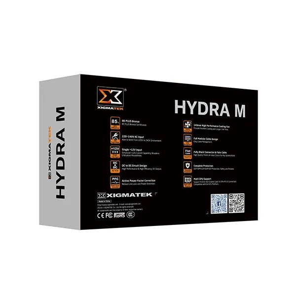 Xigmatek Hydra M 750W 80+ Bronze Full Modular Power Supply