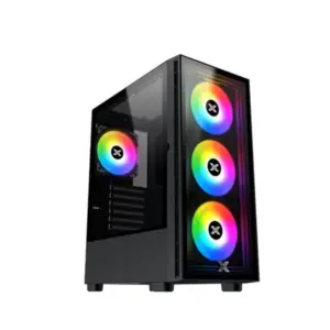 Xigmatek Phantom Tempered Glass ATX Case > Black