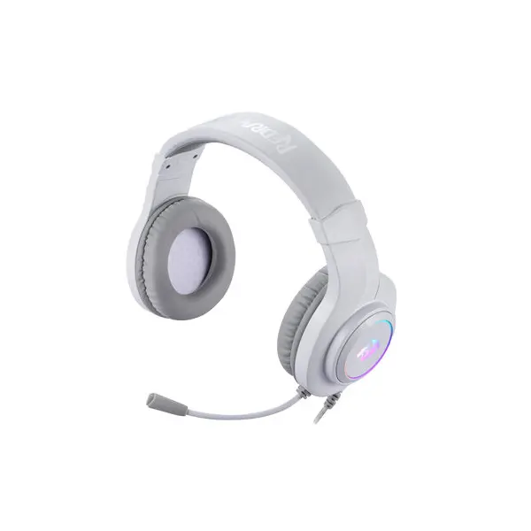 Redragon H260 RGB Lunar Gaming Headset > White