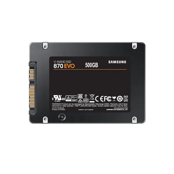 Samsung 870 EVO 500GB SATA 2.5” SSD