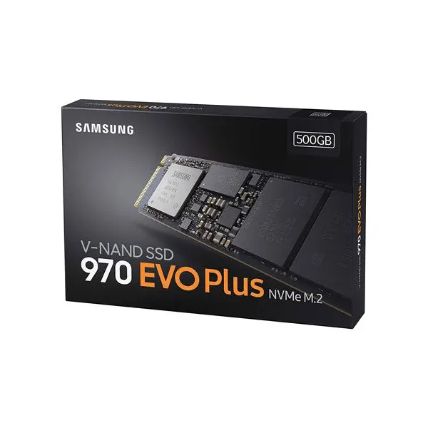 Samsung 970 EVO Plus 500GB NVMe PCIe M.2 2280 SSD