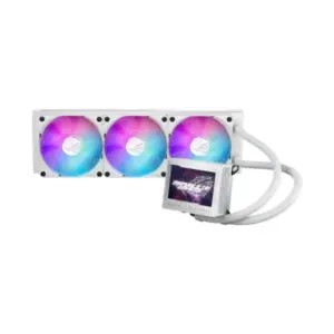 Asus ROG Ryujin III 360 ARGB LCD Displays AIO CPU Liquid Cooler > White
