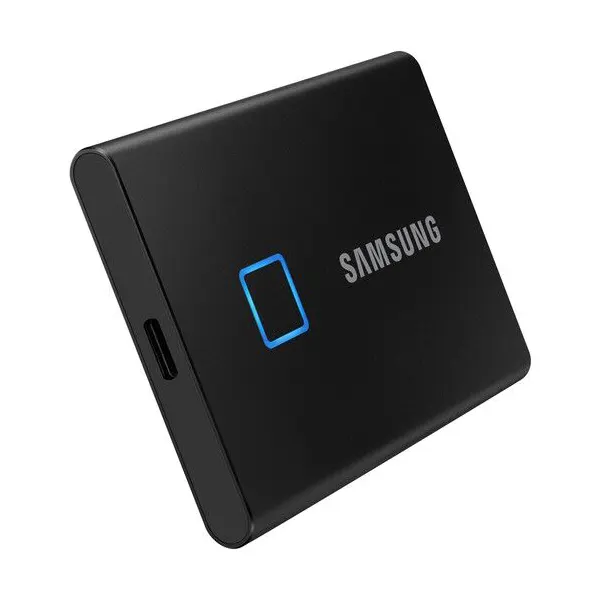Samsung 500GB T7 Touch Portable SSD > Black