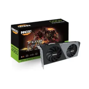 Inno3D GeForce RTX 4060 Twin X2 OC 8GB GDDR6 128-Bit Video Card