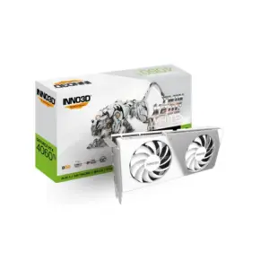 Inno3D GeForce RTX 4060 Ti Twin X2 OC 8GB GDDR6 128-Bit Video Card > White
