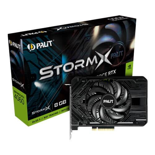 Palit GeForce RTX 4060 StormX 8GB GDDR6 128-Bit Video Card