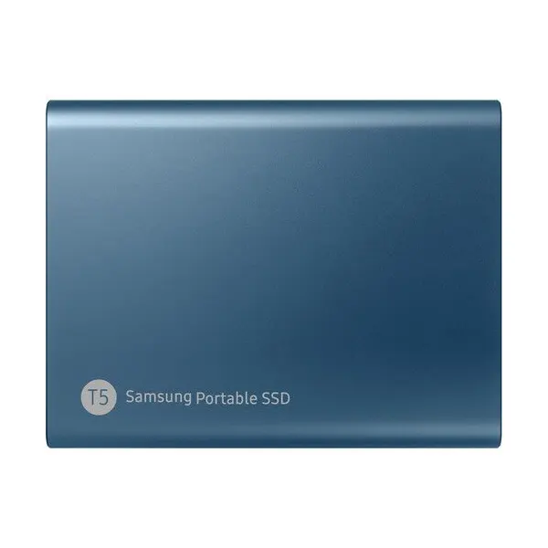 Samsung T5 SSD 500GB USB Type-C 3.1 Portable External SSD > Blue
