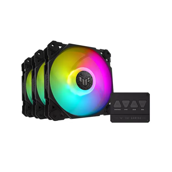 Asus TUF Gaming TF120 ARGB Triple Fan Kit With ARGB Controller